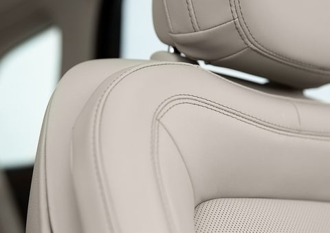 Fine craftsmanship is shown through a detailed image of front-seat stitching. | Doggett Lincoln of Beaumont in Beaumont TX