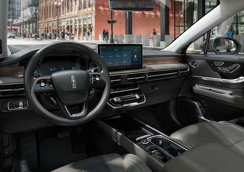 The interior dashboard of 2024 Lincoln Corsair® SUV is shown here. | Doggett Lincoln of Beaumont in Beaumont TX
